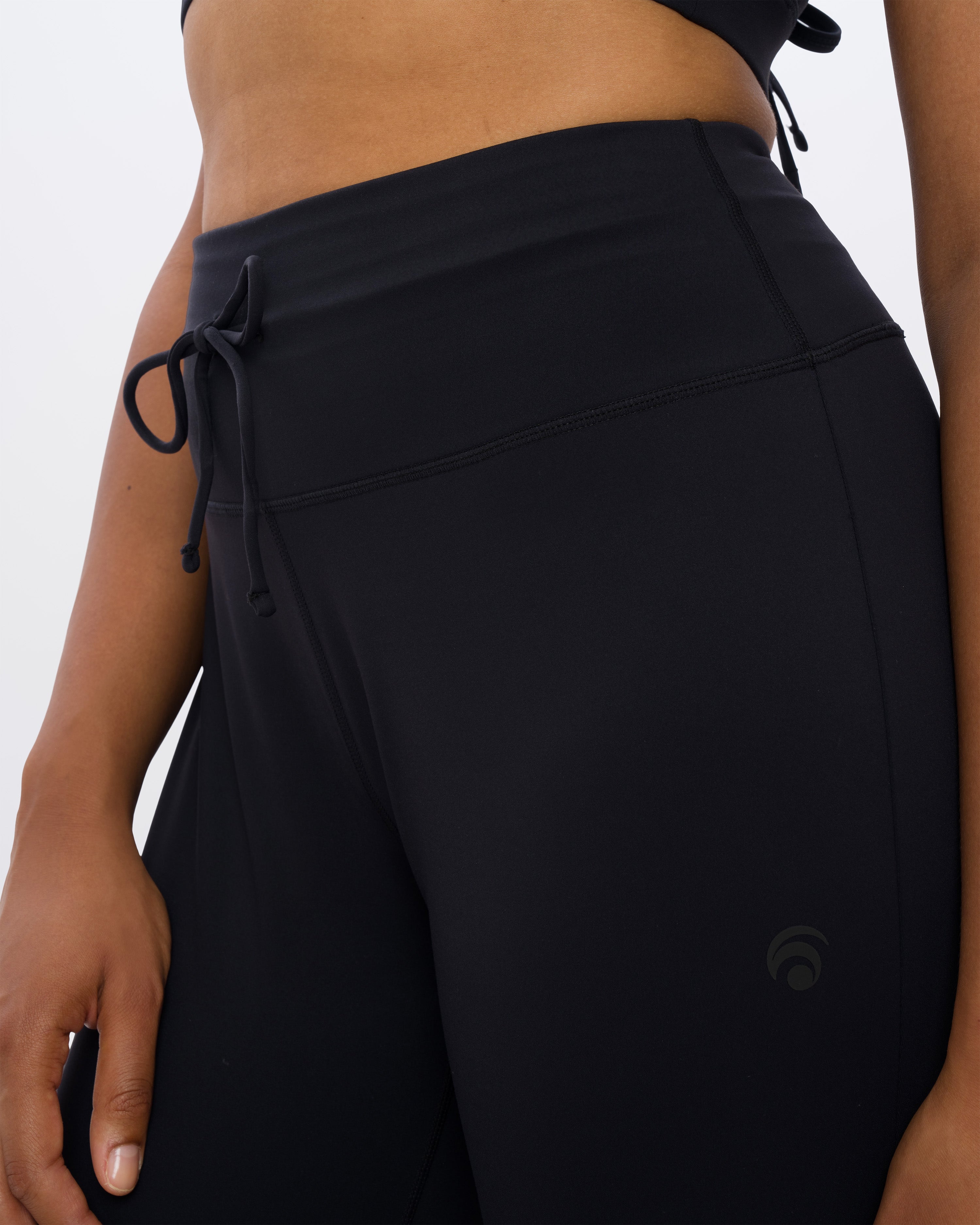 Eve Wideleg Set - Black - Yoga Set