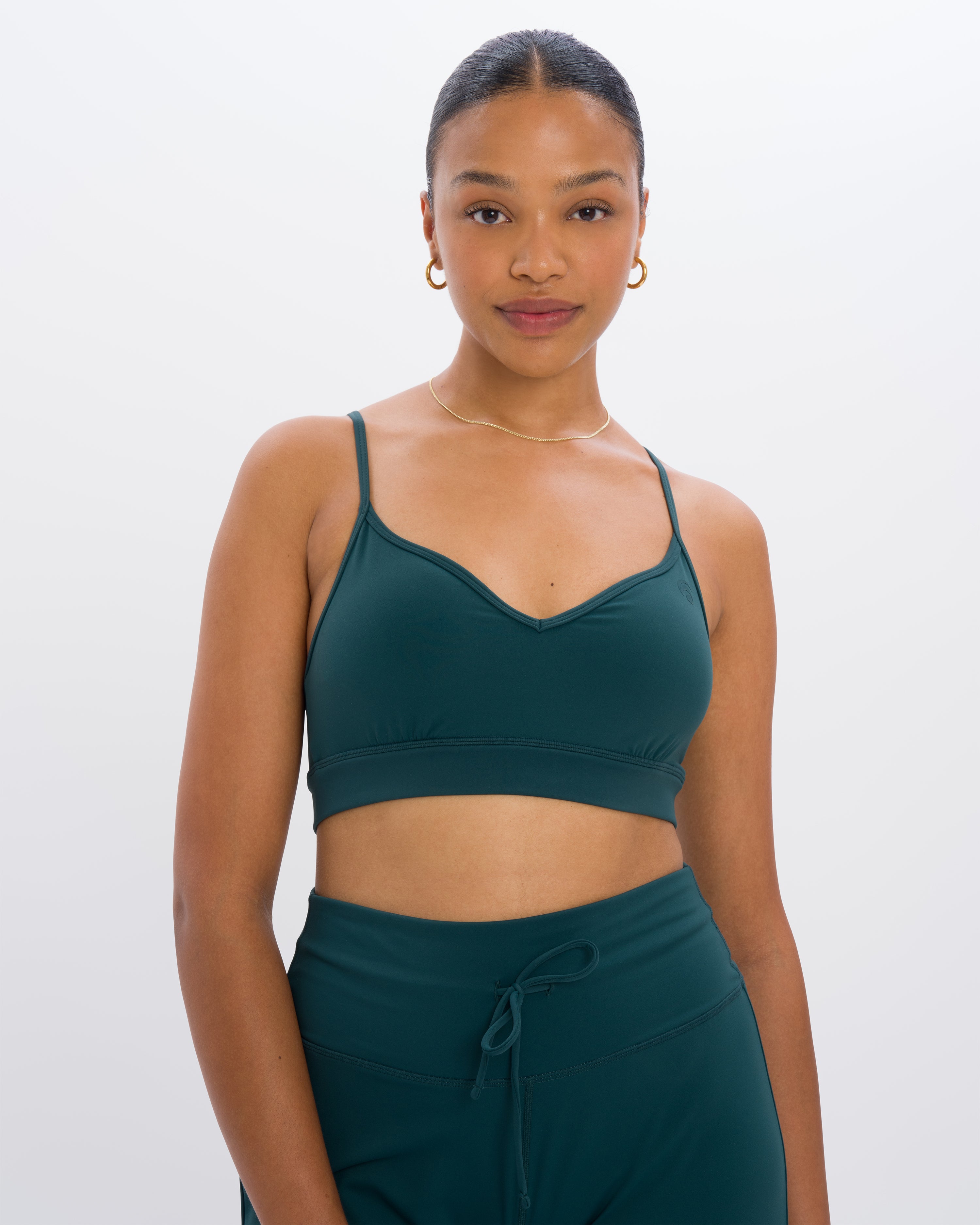 Eve Bra - Yoga Bra - Emerald Green