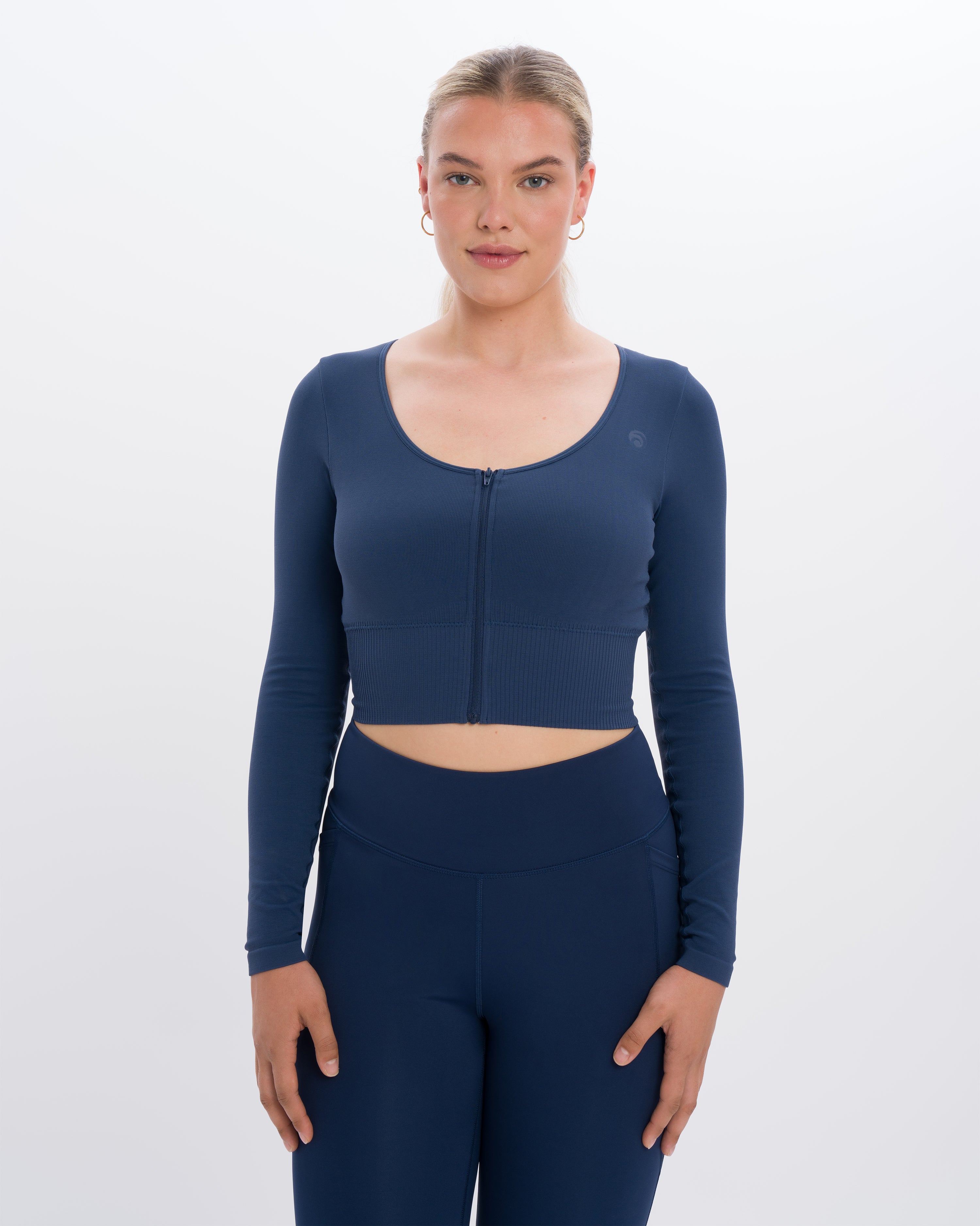 Nami Longsleeve - Yoga Longsleeve - Dark Navy