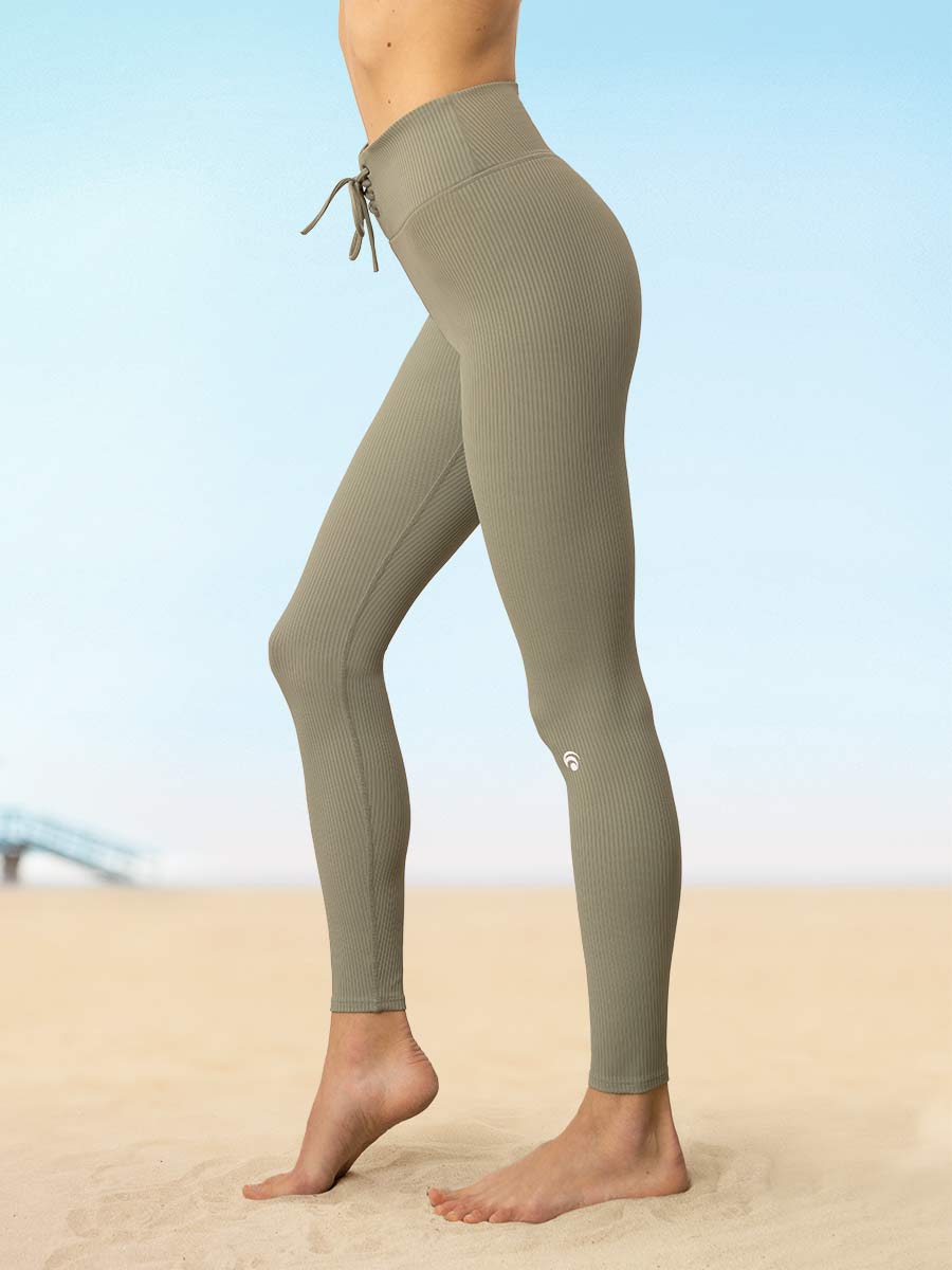 Trixy Set - Soft Khaki - Yoga Set