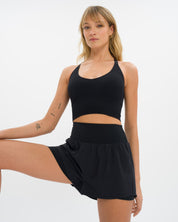 Athena Hotpant Set - Black