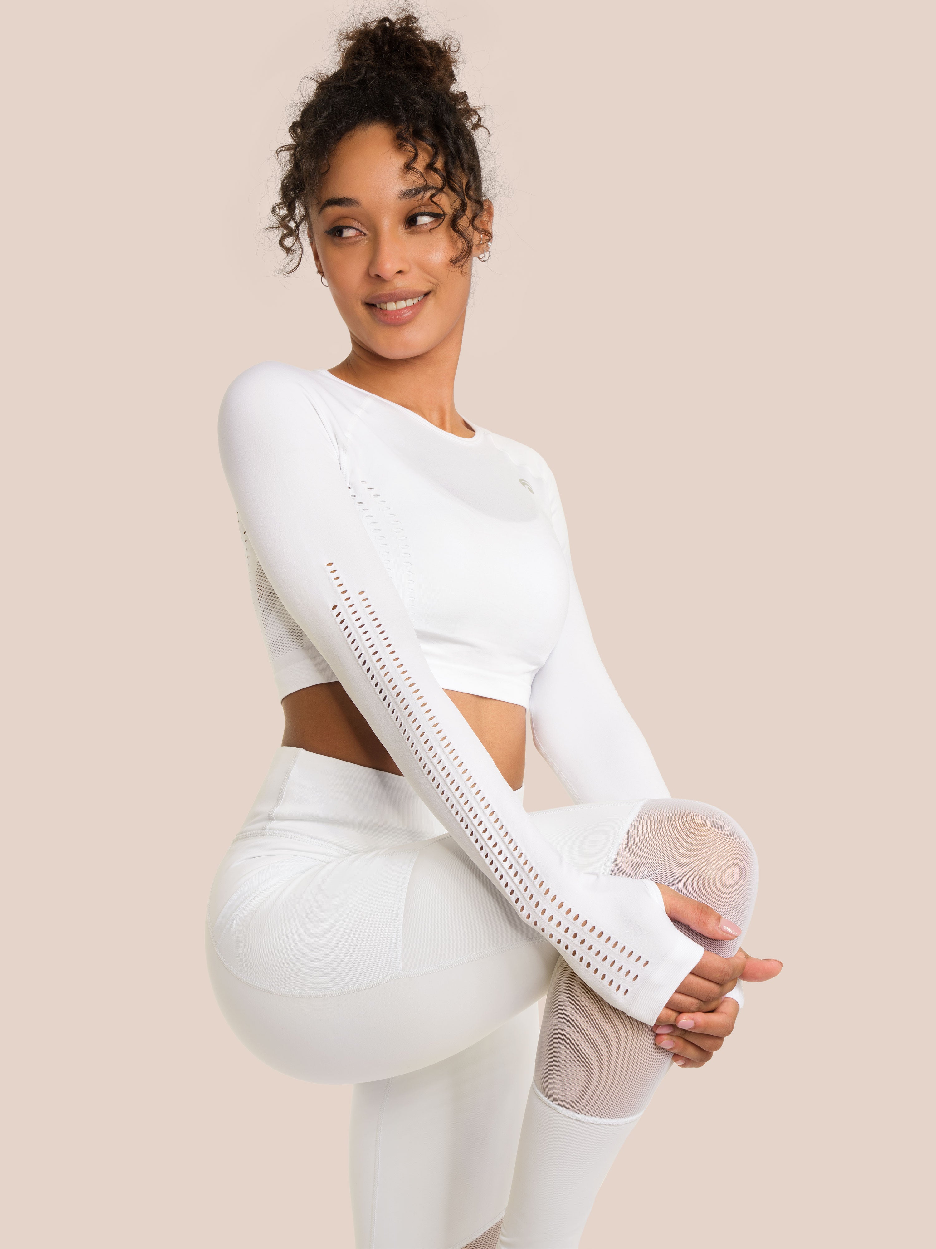 Breeze Set Deluxe - White - Yoga Set