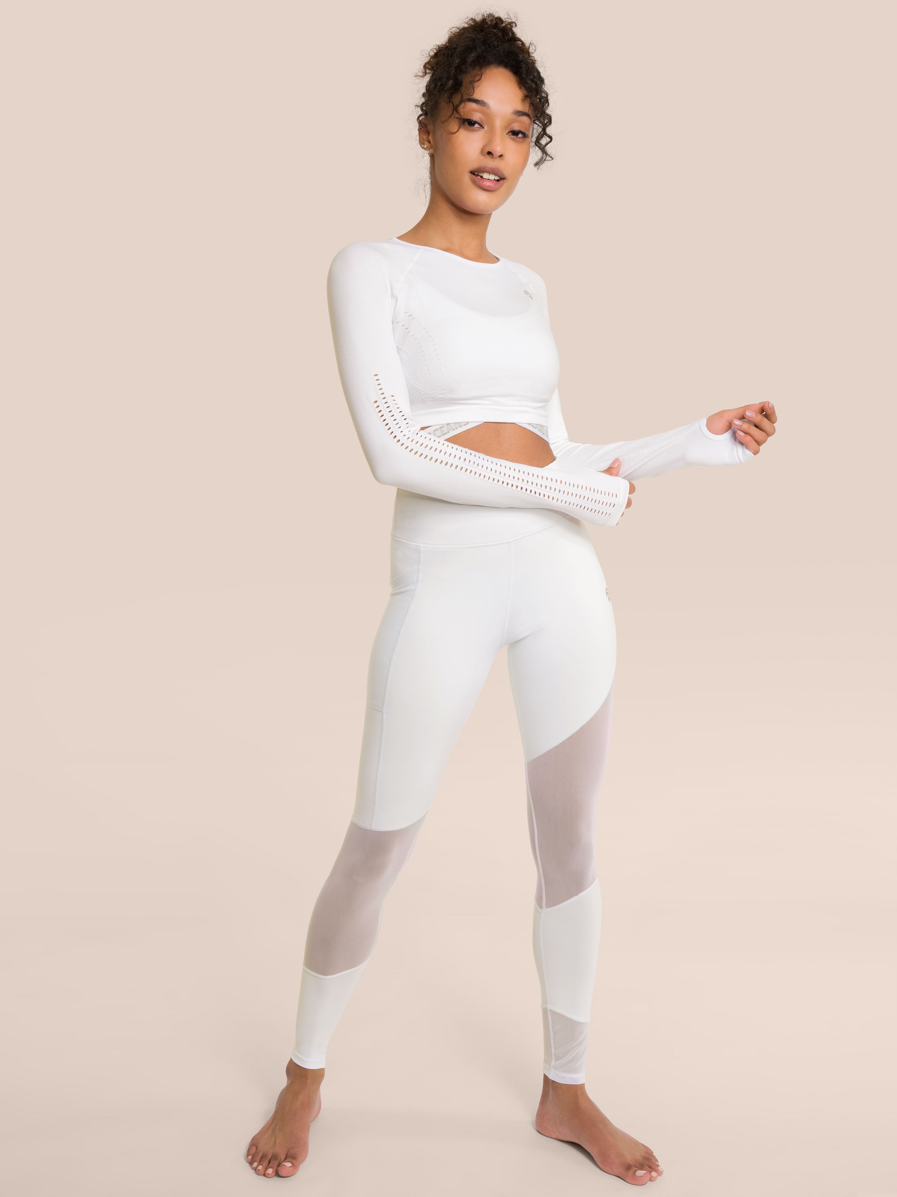 Breeze Set Deluxe - White - Yoga Set