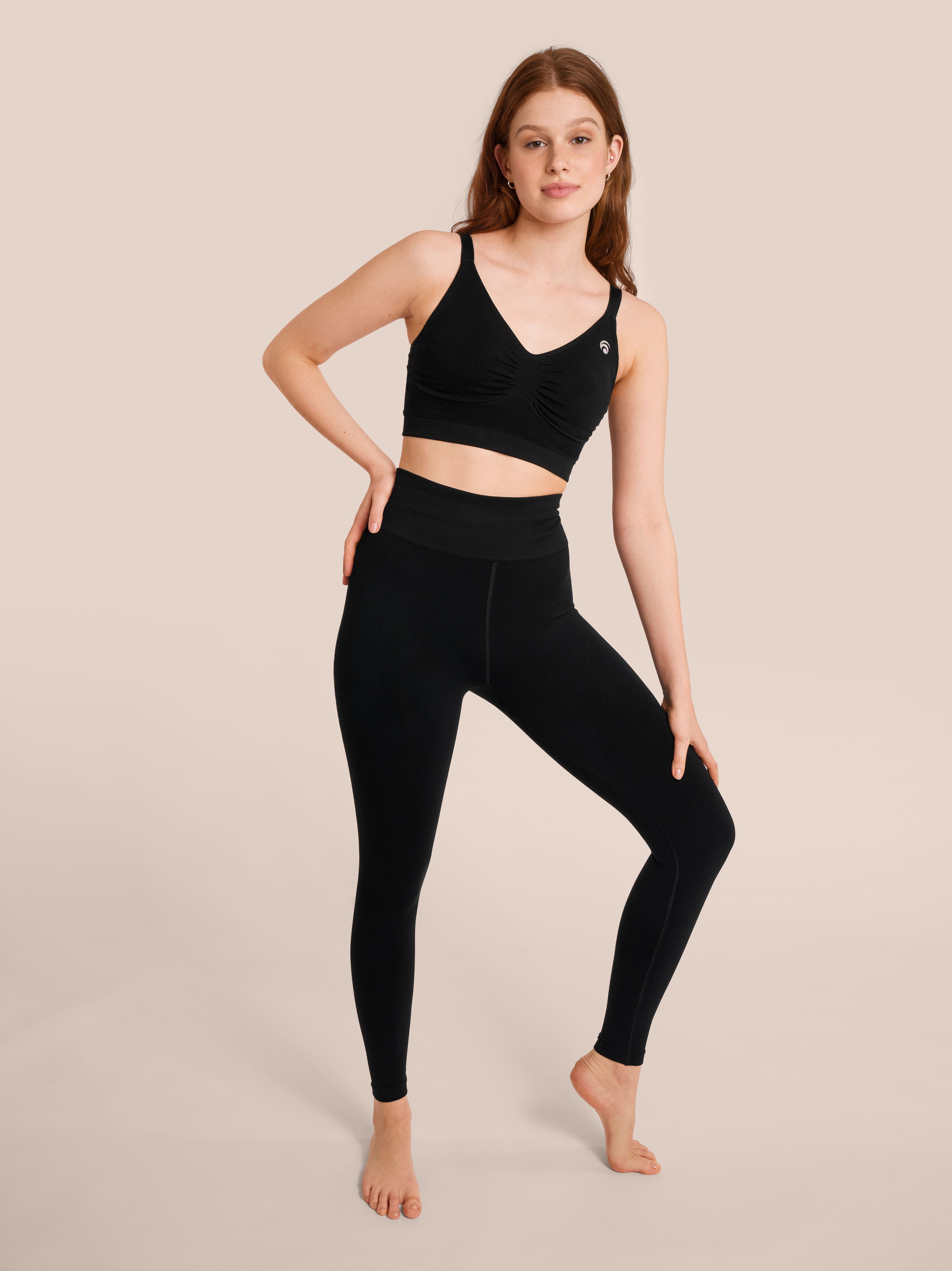Brooke Set - Black - Yoga Set