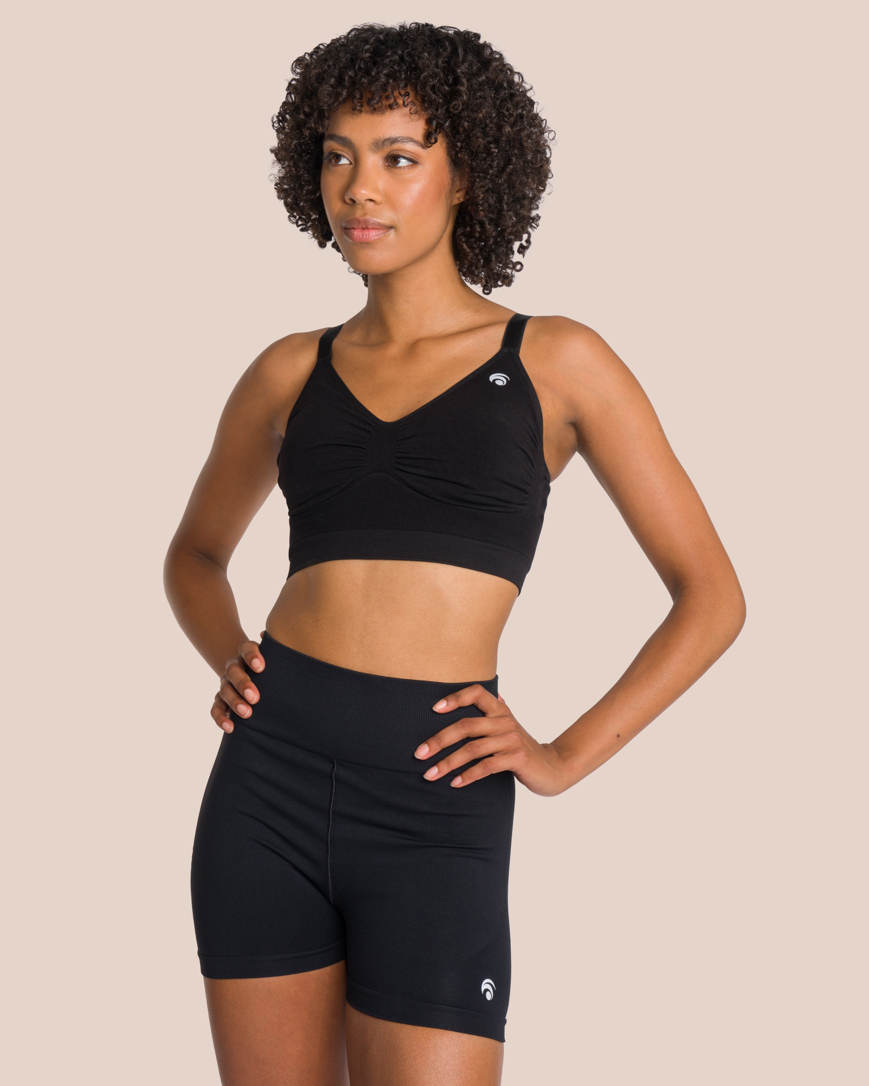 Brooke Hotpant Set - Black