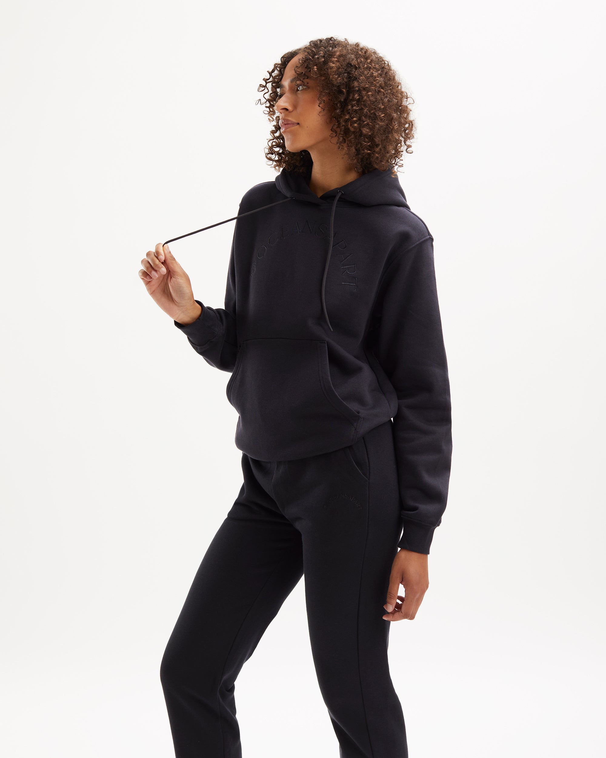 Charly Sweat Set - Black - Yoga Set