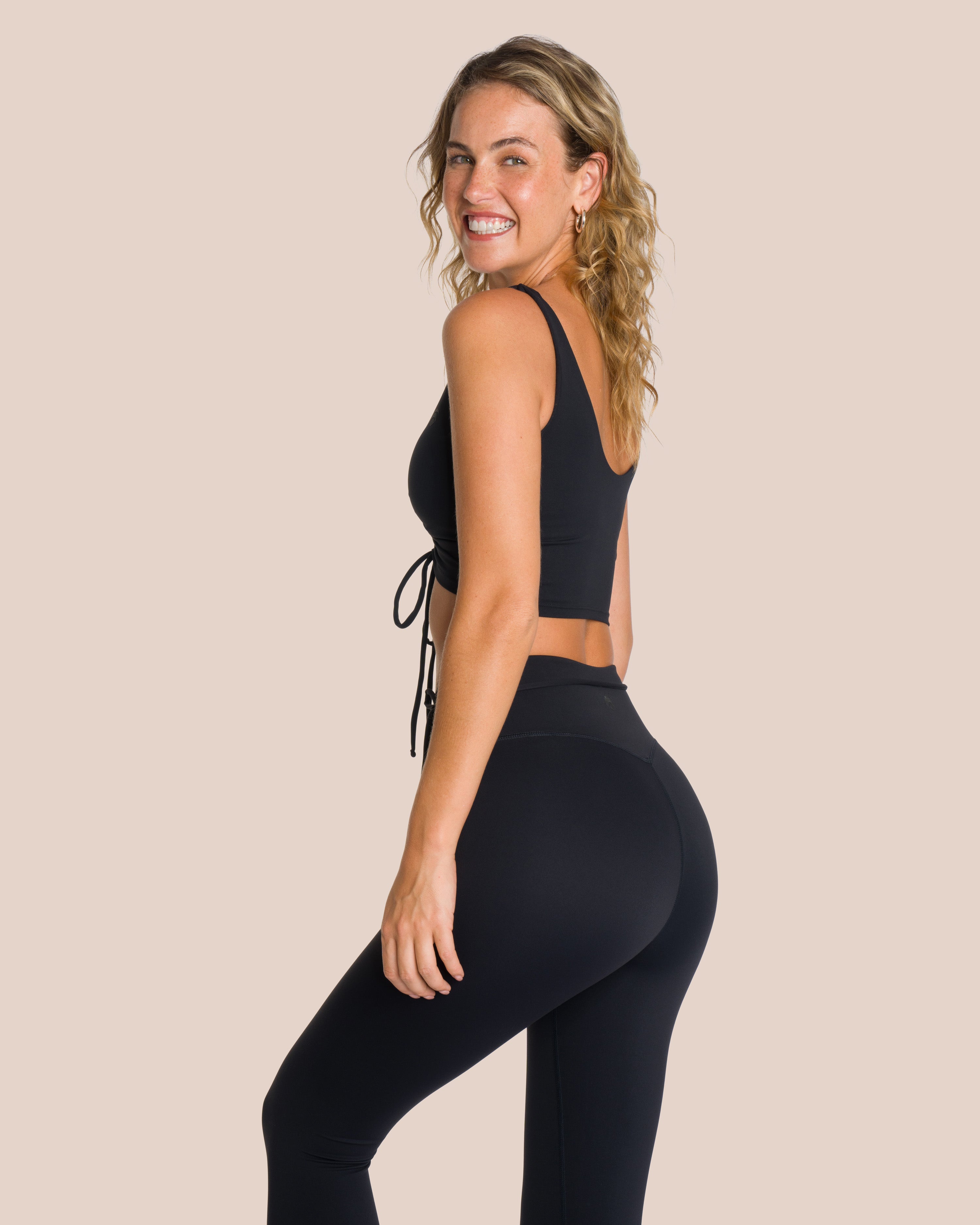 Gianna Set - Black - Yoga Set