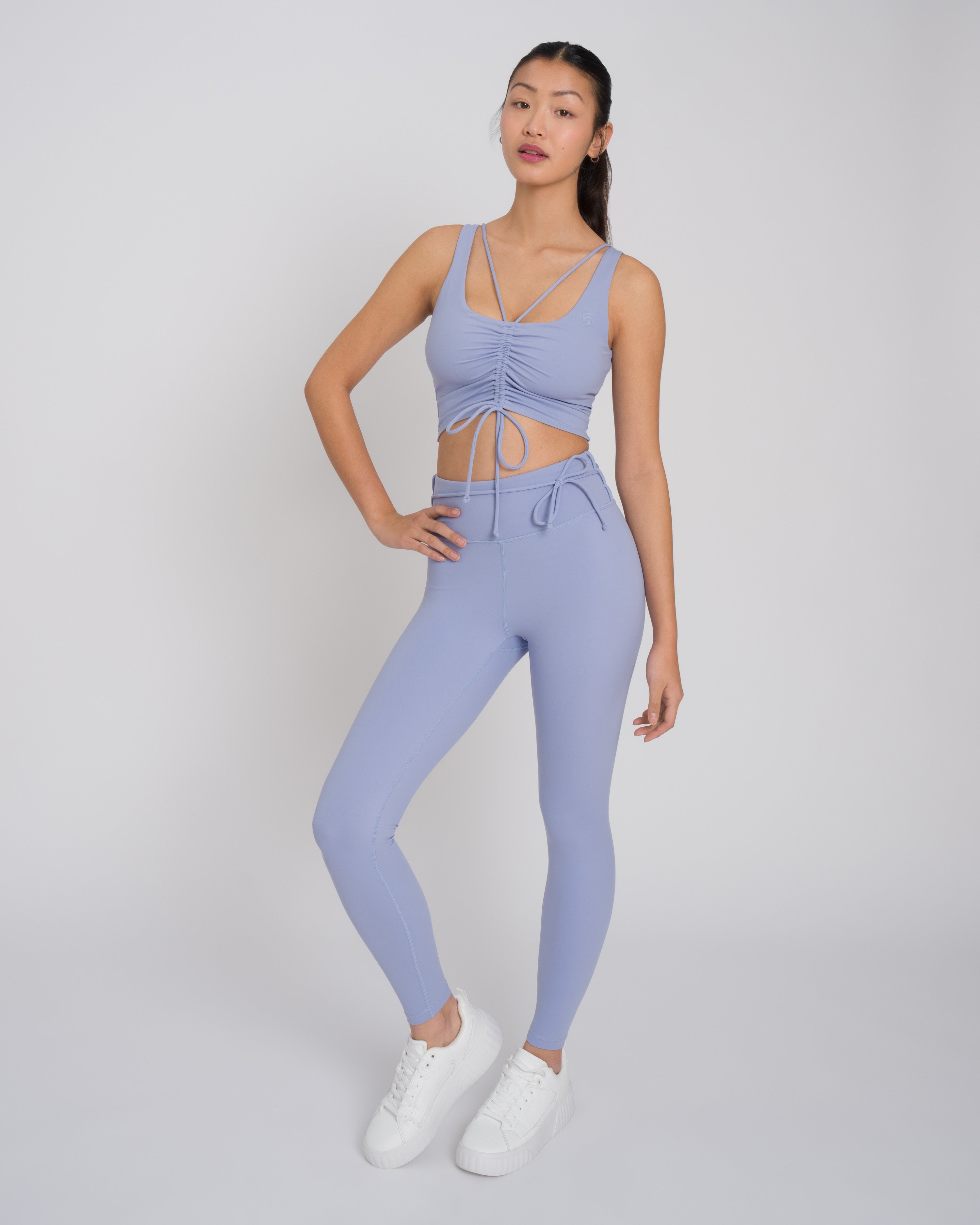 Gianna Set - Light Dawn Blue - Yoga Set