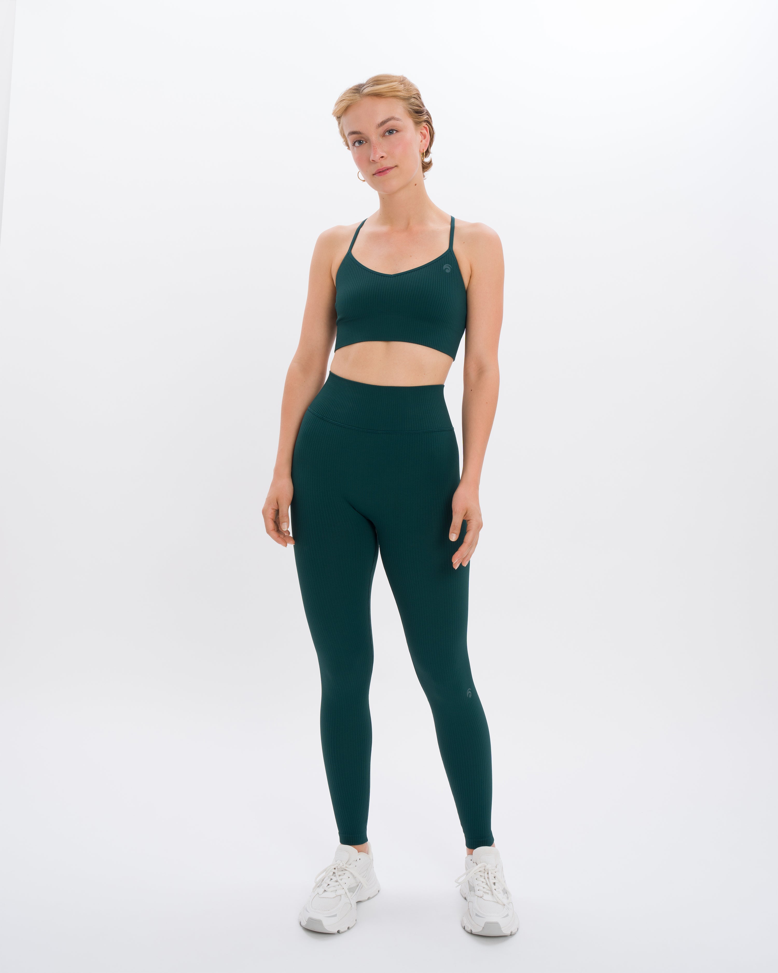 Maya Set - Emerald Green - Yoga Set - Emerald Green