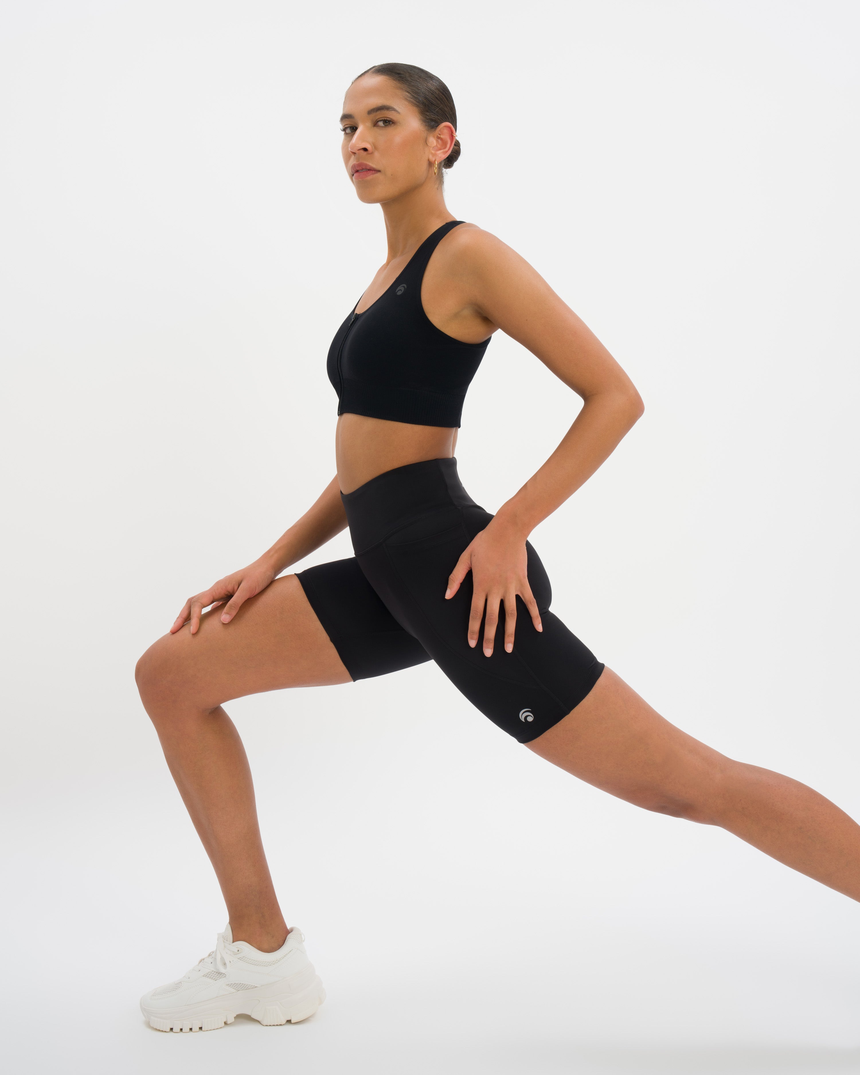 Rush Short Set - Black - Yoga Set