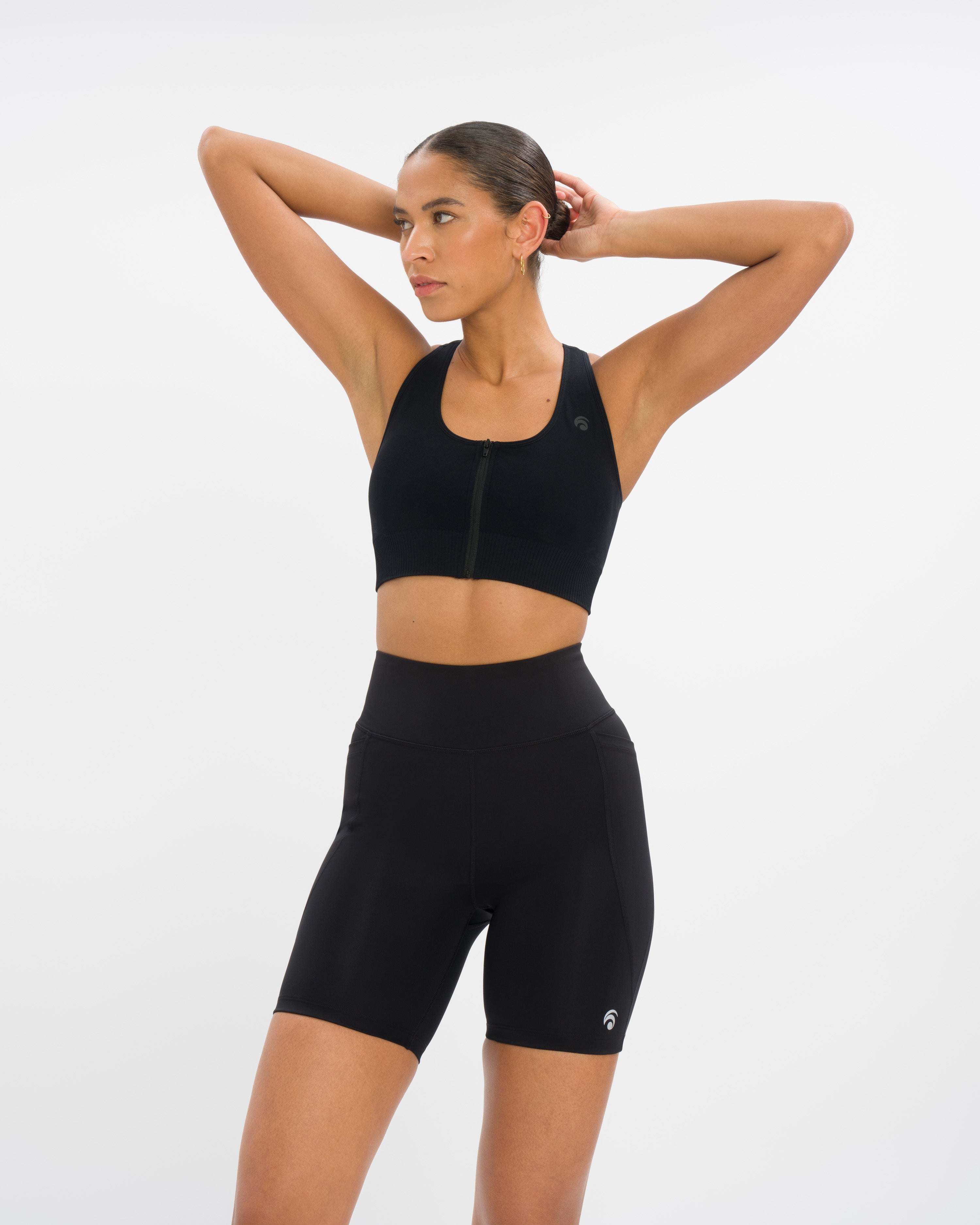Rush Short Set - Black - Yoga Set