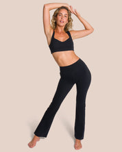 Shania Flared Set Petite - Black