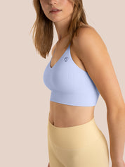 Maya Set - Light Serenity Blue & Yellow Stone