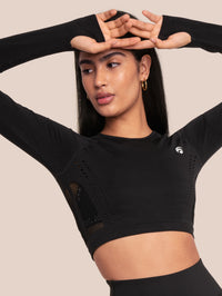 Beauty Longsleeve - Black / XS