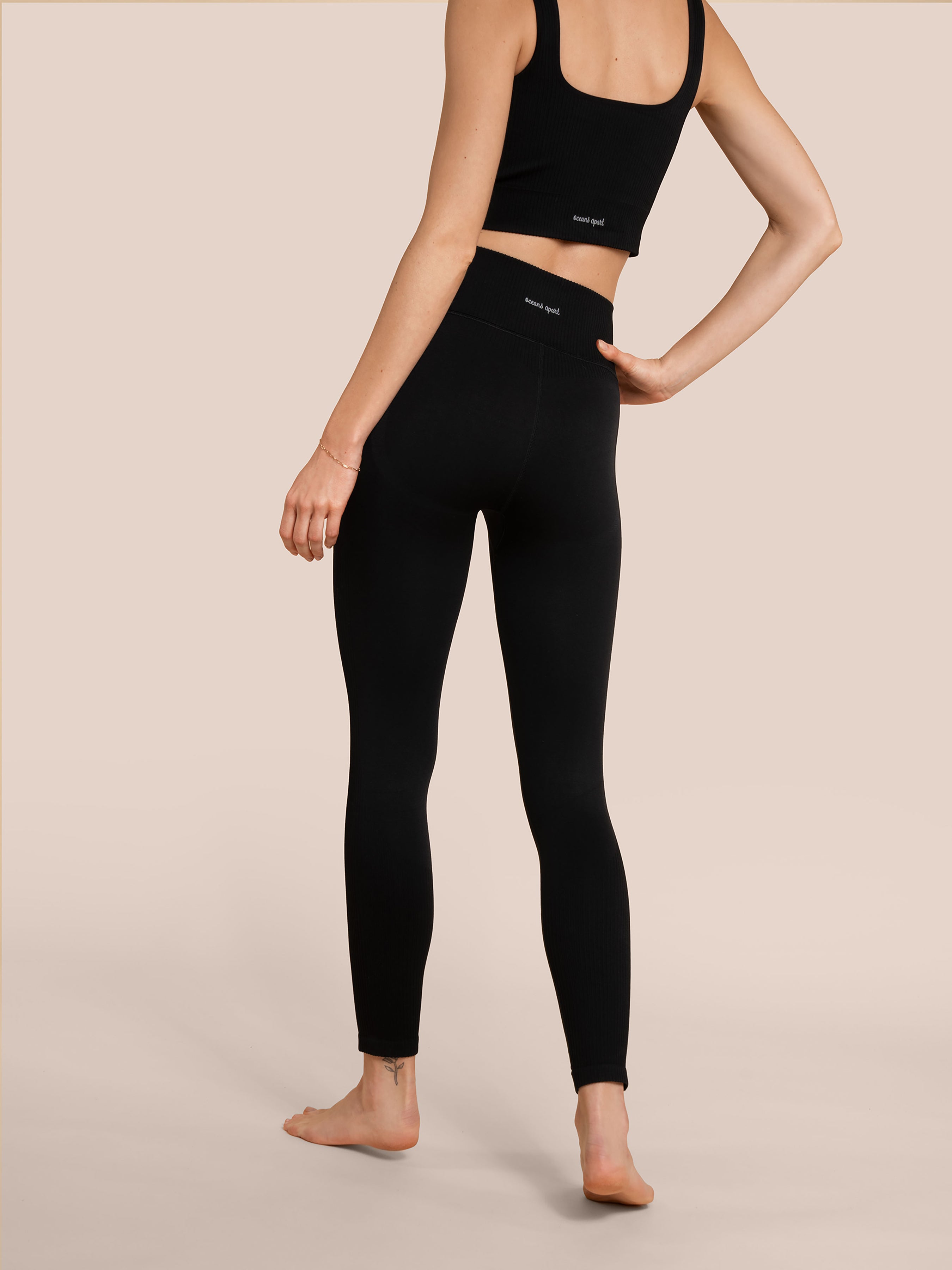 OCEANSAPART Leggings Mila (1-tlg) mit Kompressionsbereichen für OCEANSAPART Leggings Mila (1-tlg) mit Kompressionsbereichen für