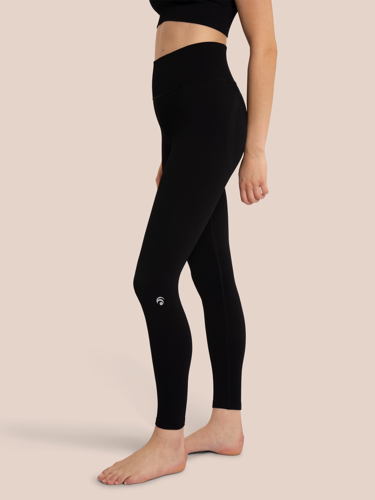 Maya, Sexy Black 2 Piece Knitted Set