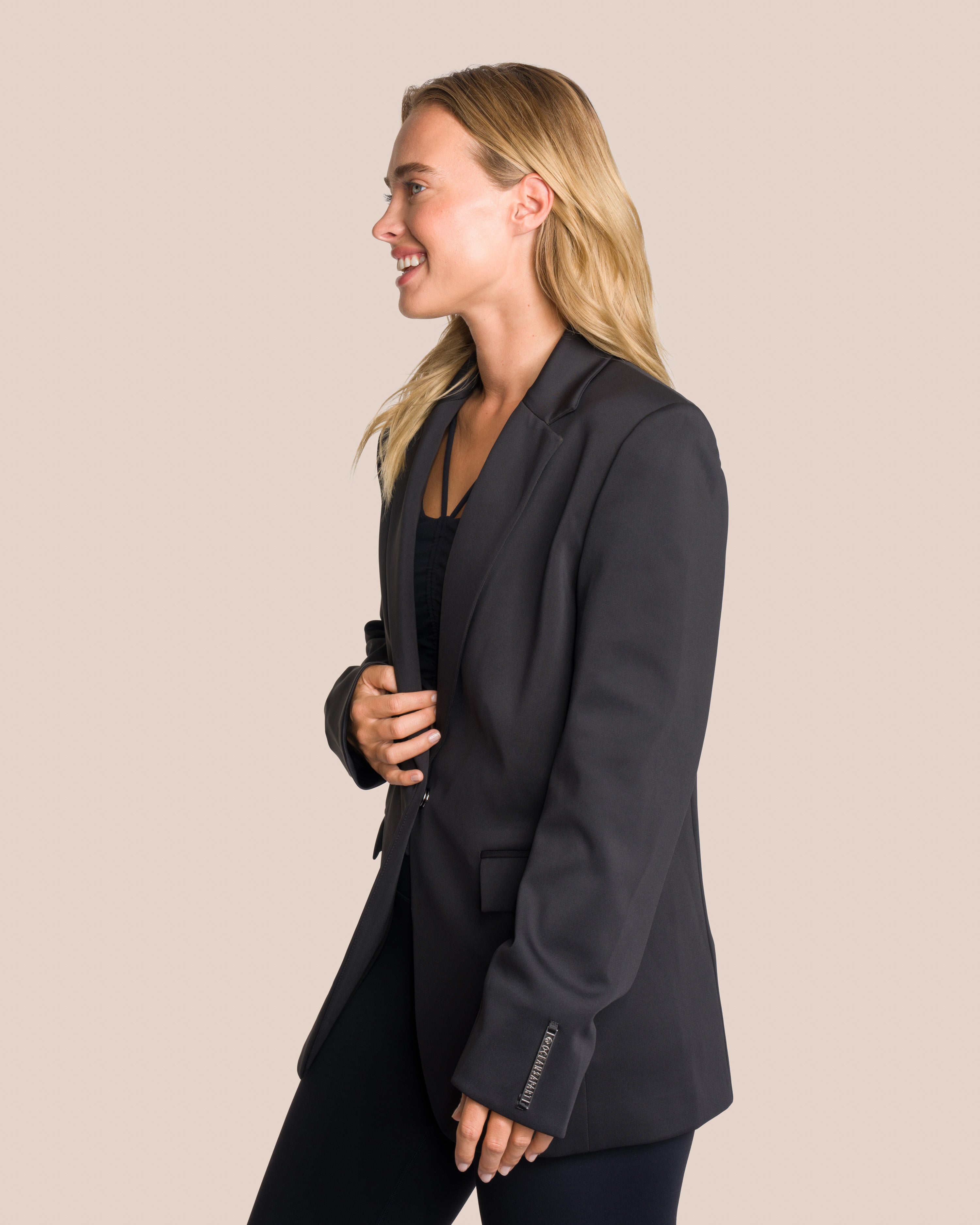 Gianna Blazer Set Deluxe - Black