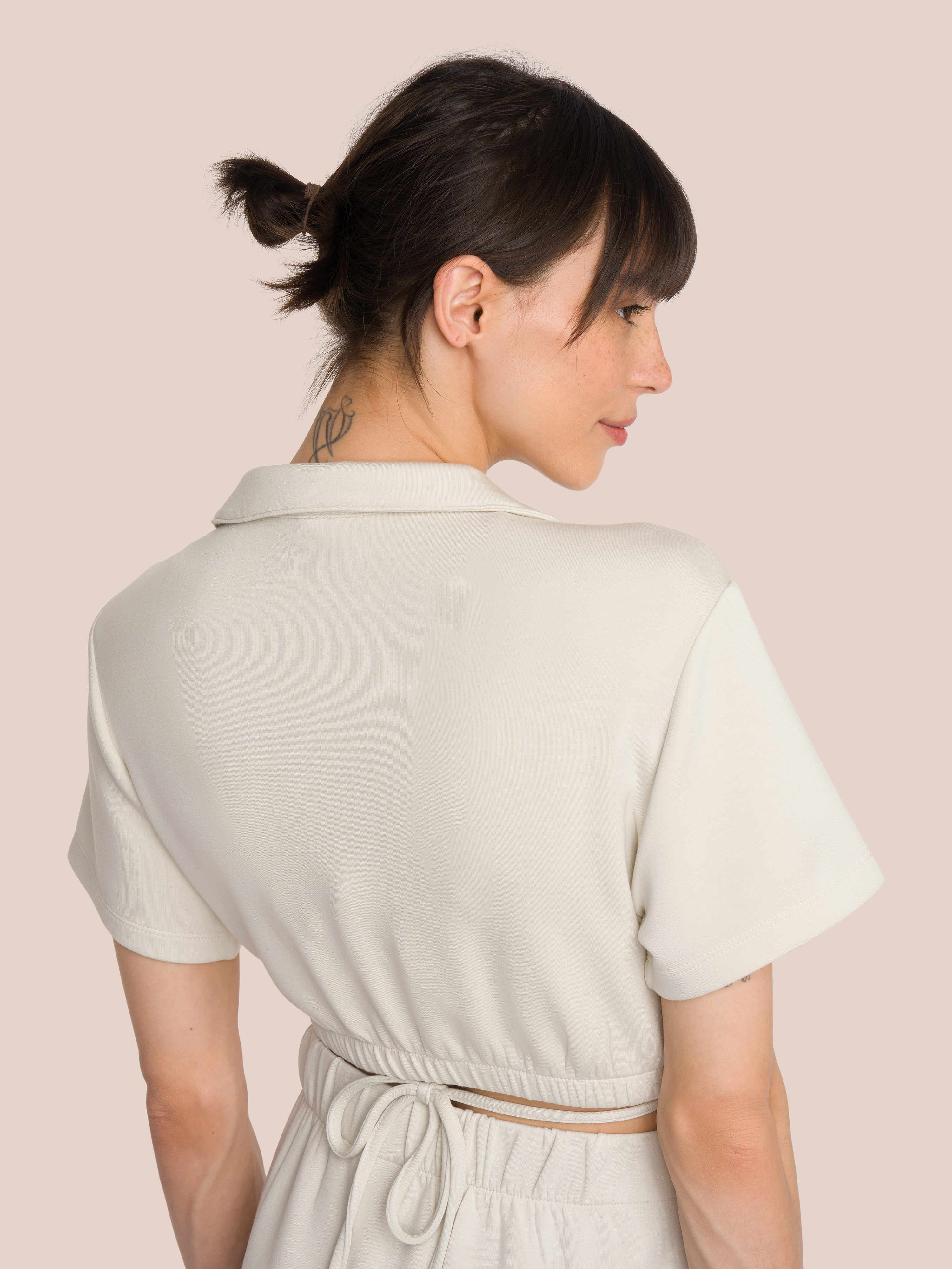 Cruz Cropped Overshirt