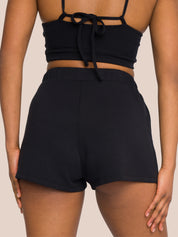 Cruz Summer Short Set - Black