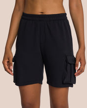 Cruz Oversize Short Set - Black