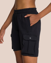 Cruz Oversize Short Set - Black