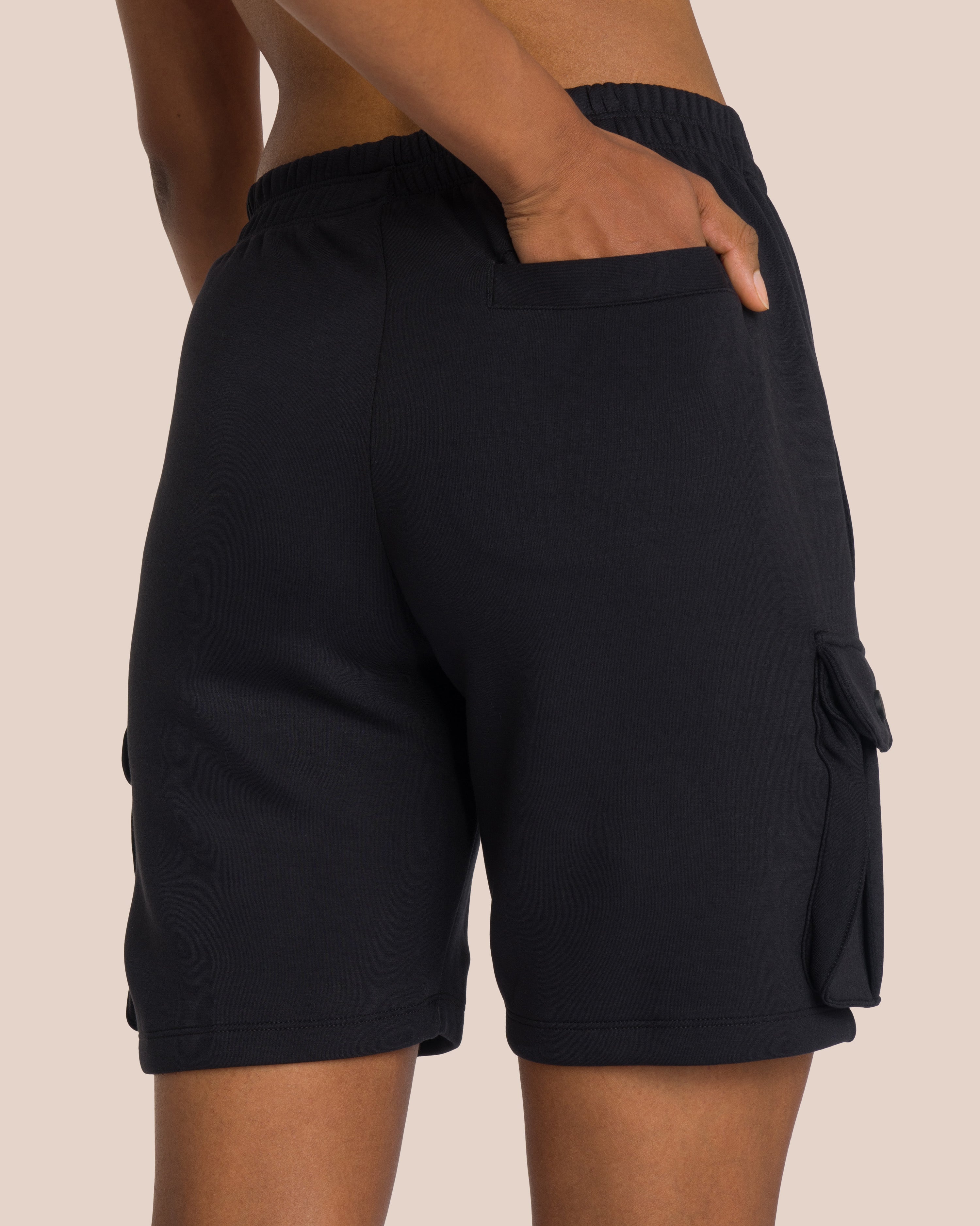 Cruz Oversize Short Set - Black