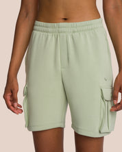 Cruz Oversize Short Set - Sage Green