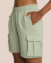 Cruz Oversize Short Set - Sage Green