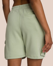 Cruz Oversize Short Set - Sage Green