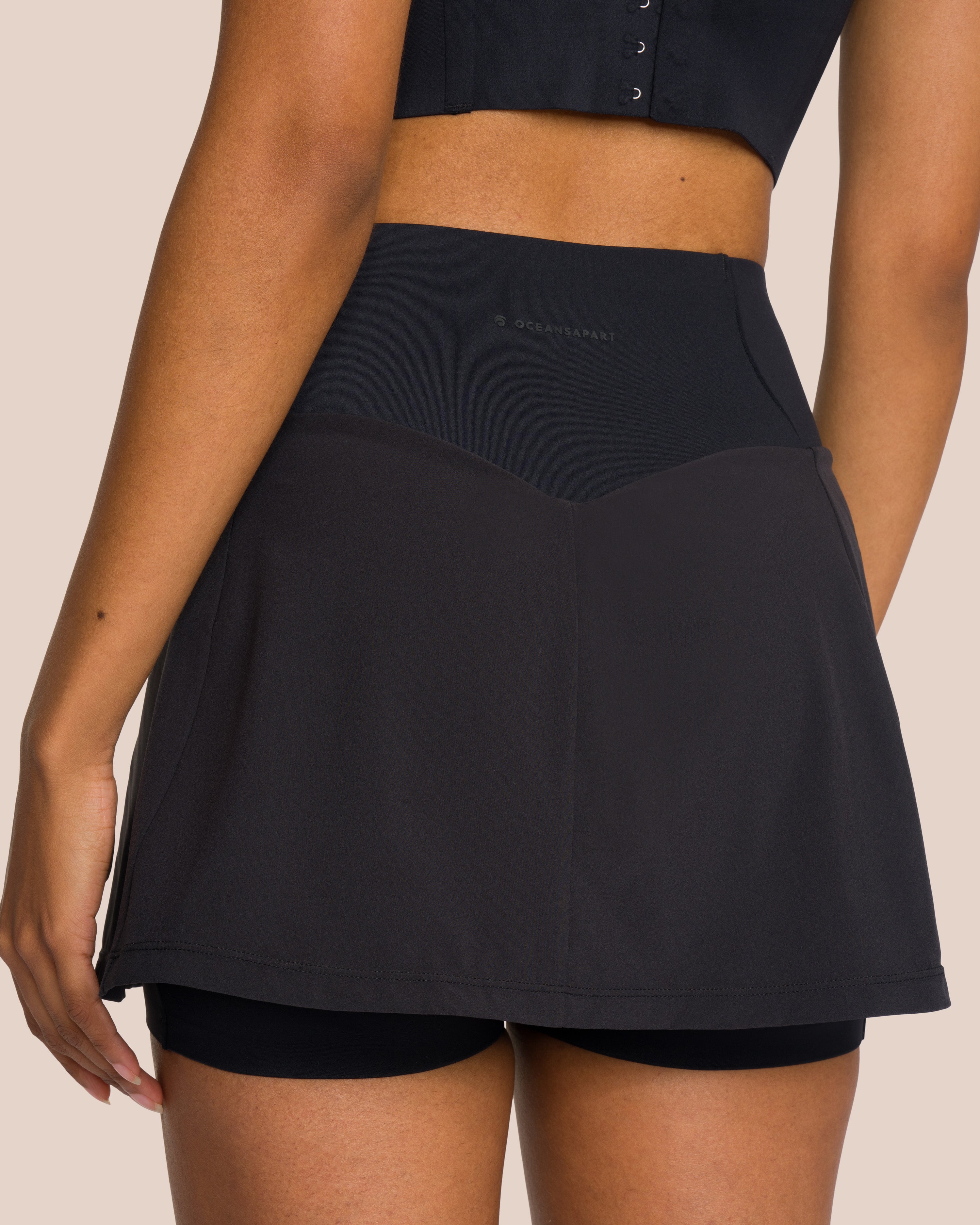 Hope Skirt Set - Black