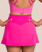 Hope Skirt Set - Bold Hot Pink & Hot Pink