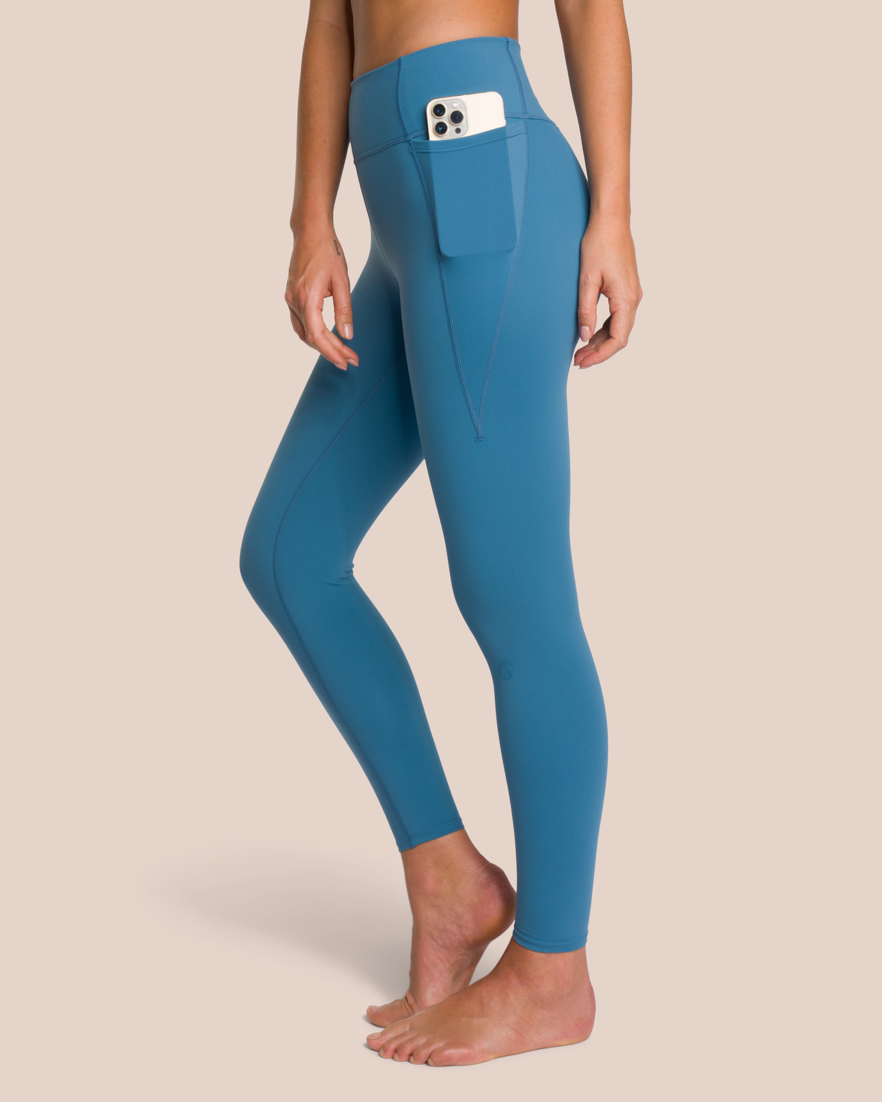 Shania Set Deluxe - Teal - Yoga Set