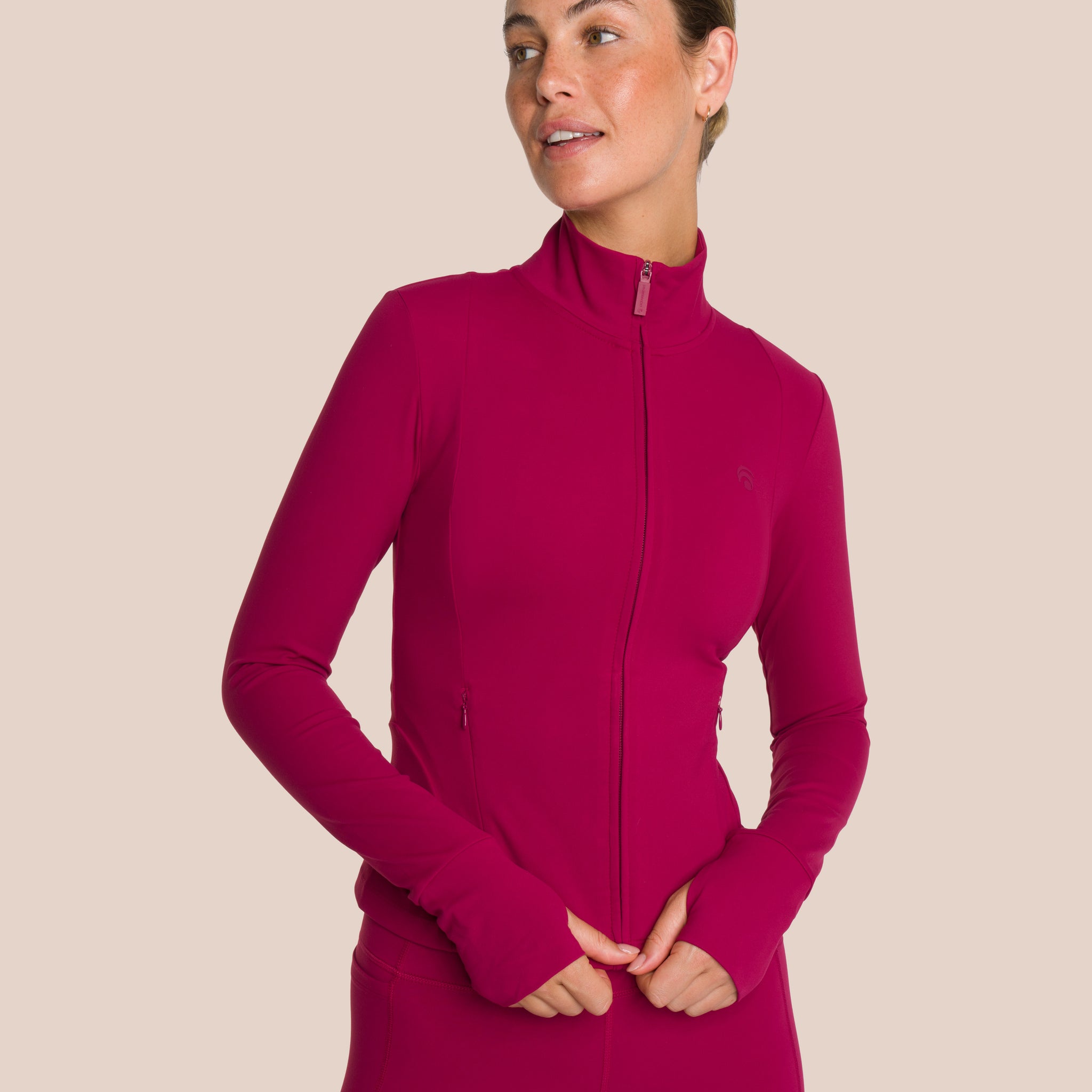 Shania Zip Turtleneck OCEANSAPART shania-zip-turtleneck-oceansapart