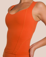 Shania Top Set - Burnt Orange