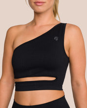 Elodie Asymmetric Set - Black