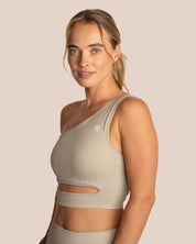 Elodie Asymmetric Set - Tan