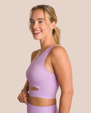 Elodie Asymmetric Set - Misty Lavender