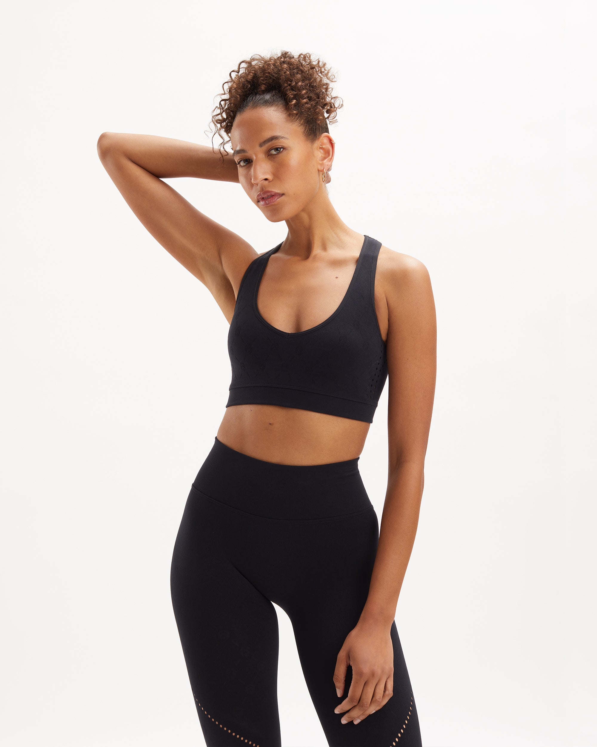 Noelle Warp Knit Top