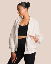 Joelle Fleece Bomber