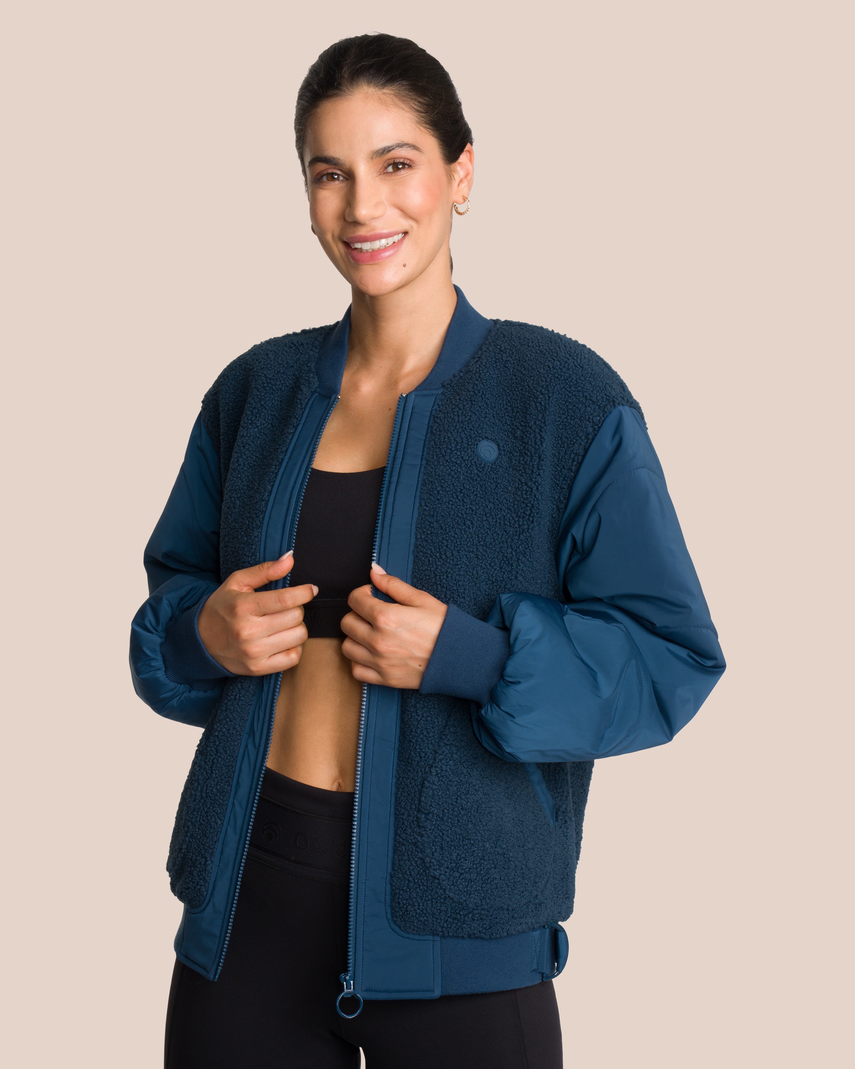 Joelle Fleece Bomber