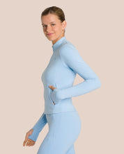 Florence Layer Straight Leg Set - Glacial Blue