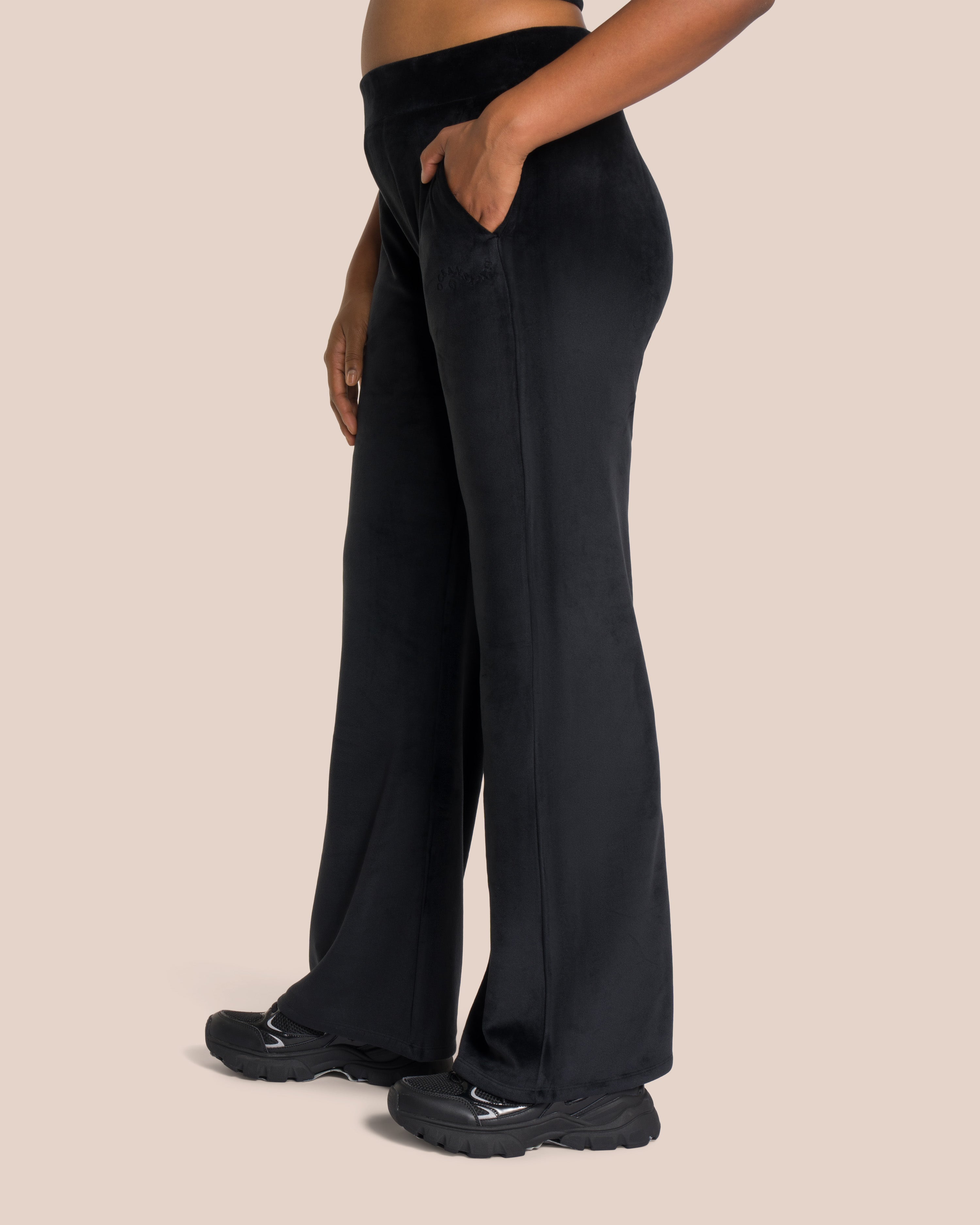 Kelly Wide Leg Set - Black