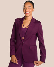 Gianna Blazer Set Deluxe - Shadow Lilac