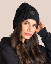 Charly Beanie Set Deluxe - Black