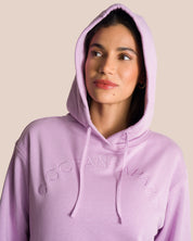 Charly Sweat Set Deluxe - Misty Lavender & White
