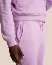 Charly Sweat Set Deluxe - Misty Lavender & White