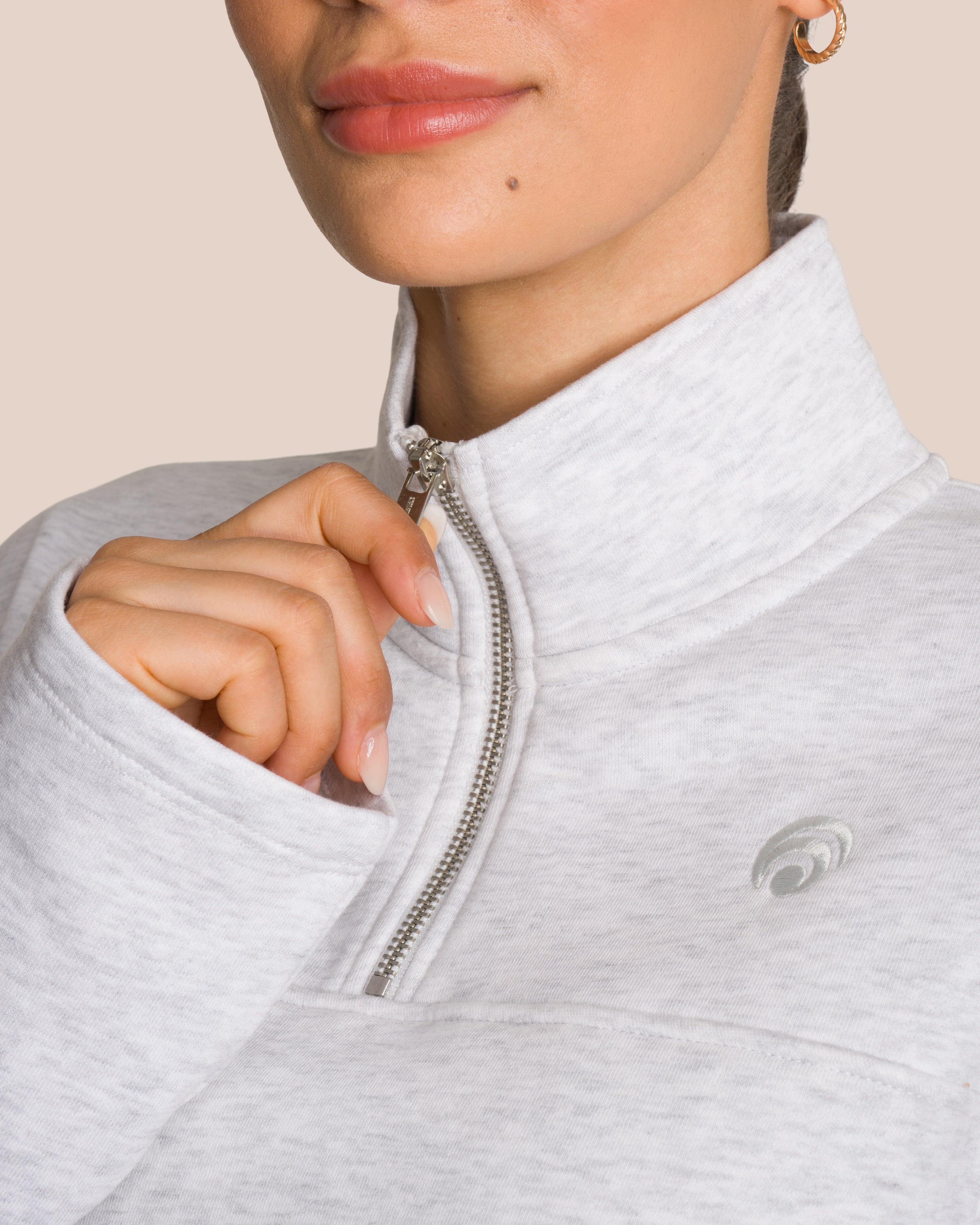 Belle Sweater Set - Light Grey Melange