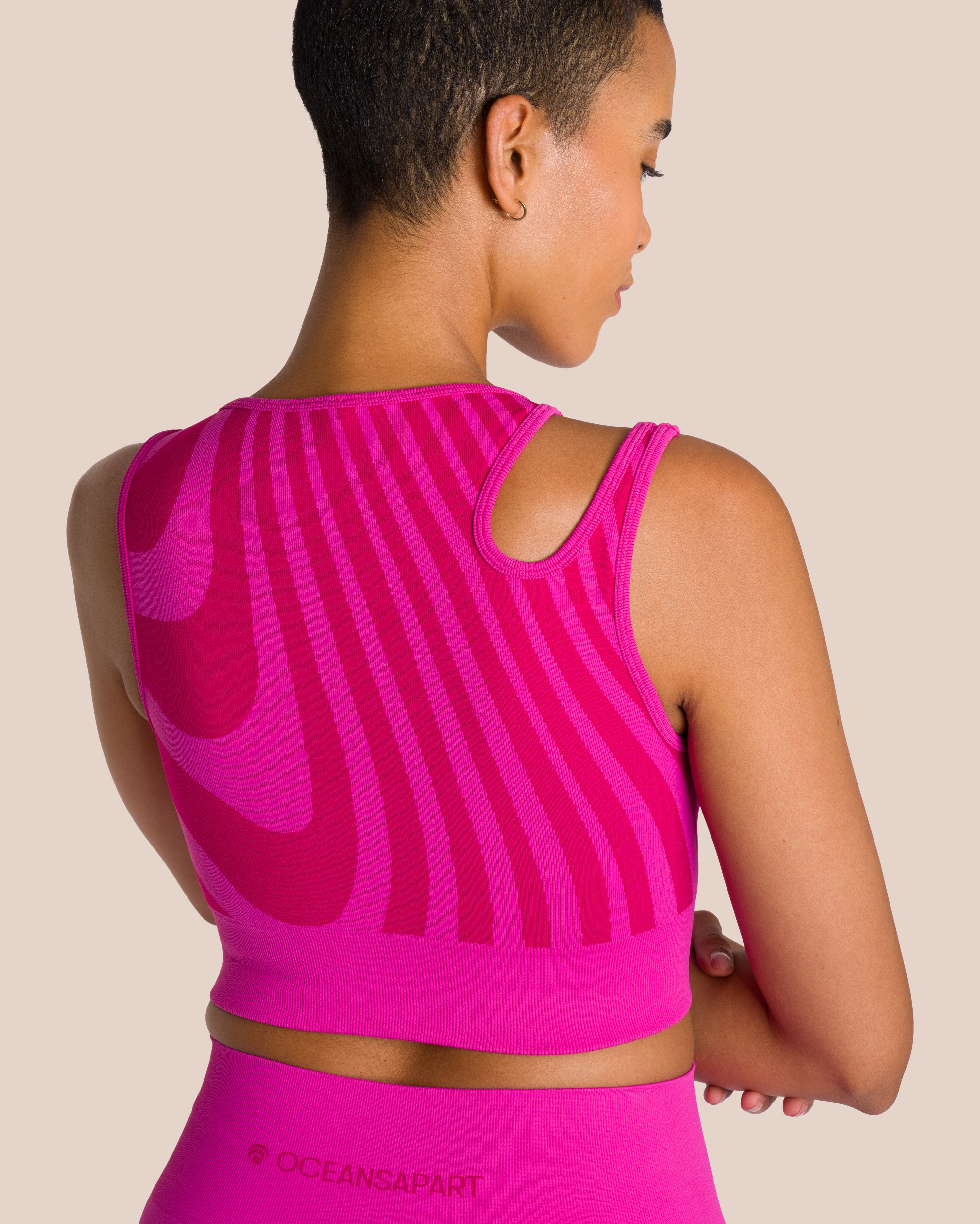 Tara Jacket Set Deluxe - Rose Violet & Natural Cream