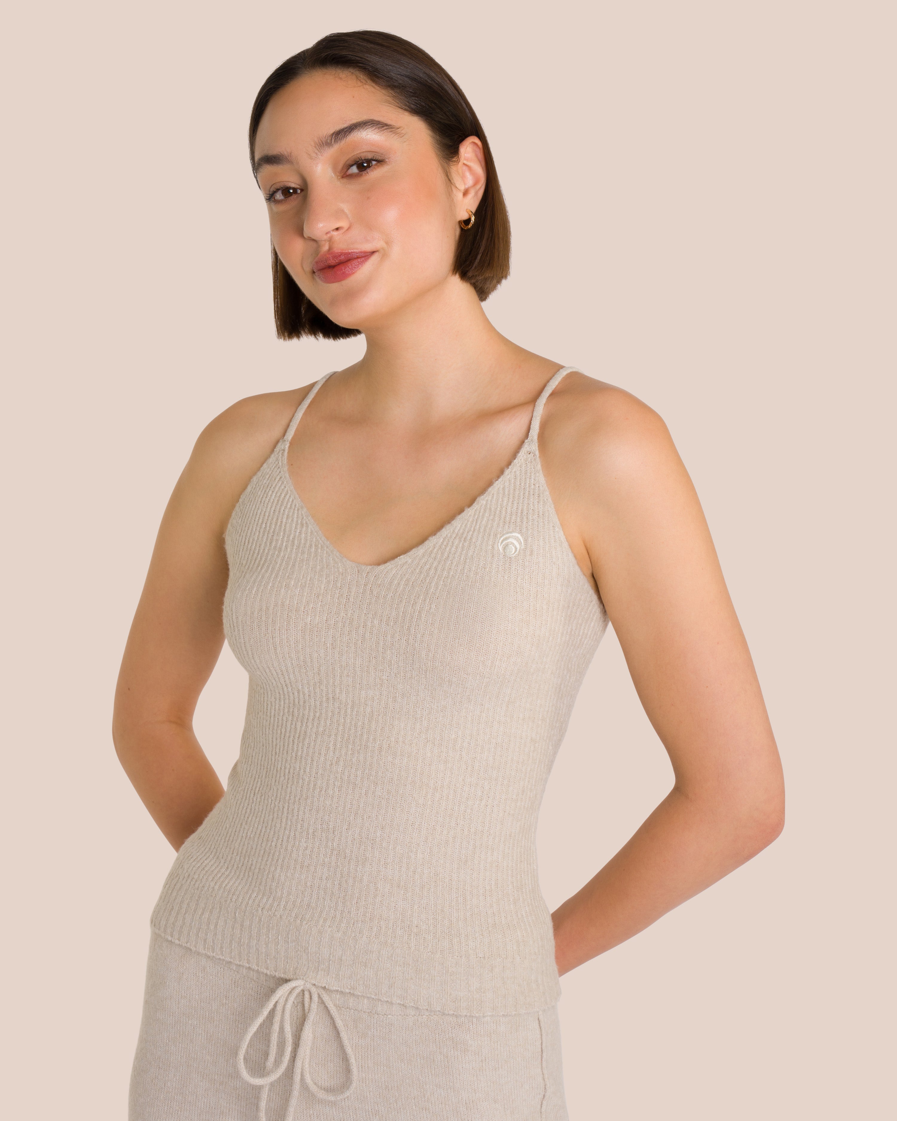 Chiara Knit Set - Natural Cream