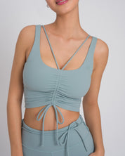 Gianna Zip Set Deluxe - Light Aloe Grey & Aloe Grey